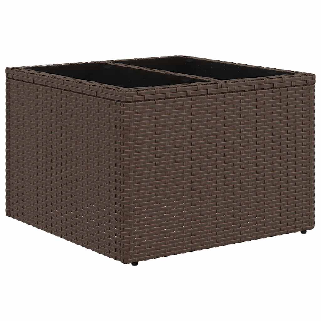 11-tlg. Garten-Sofagarnitur mit Kissen Braun Poly Rattan - Premium Gartenmöbel-Sets - Just €886.64! Shop now at homesales4u