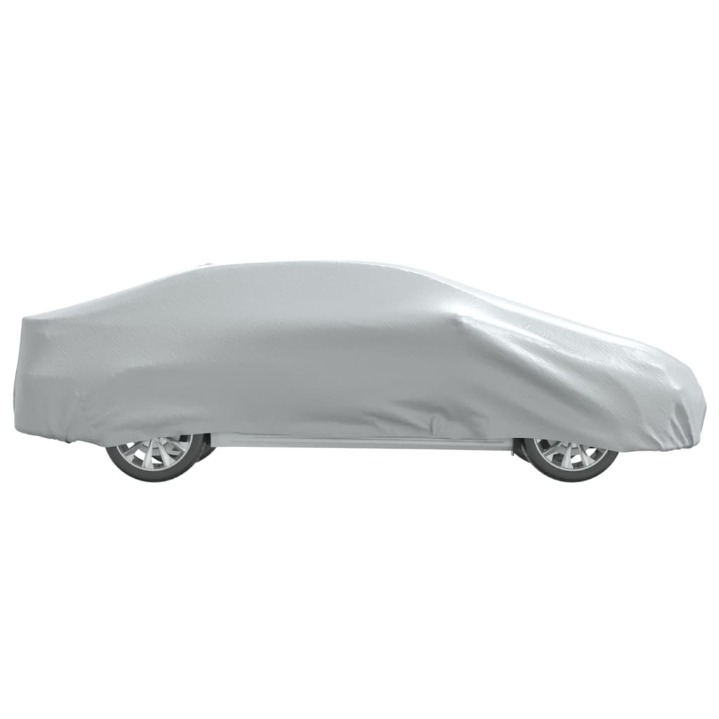 Autoabdeckung für Limousine m. Schnallenriemen Voll Silbern XXL - Premium Kfz-Abdeckplanen - Just €46.06! Shop now at homesales4u