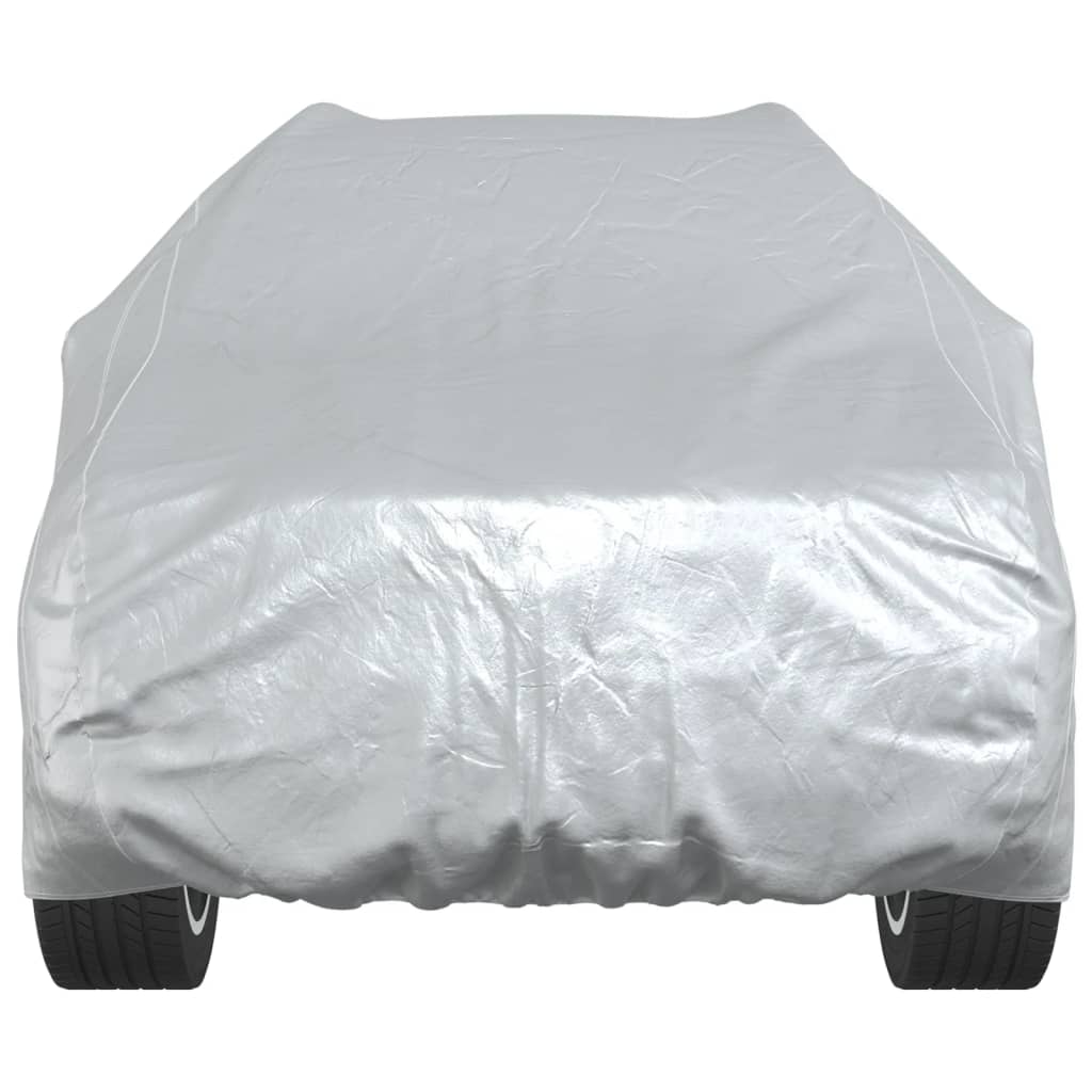 Autoabdeckung für SUV mit Schnallenriemen Voll Silbern L - Premium Kfz-Abdeckplanen - Just €56.60! Shop now at homesales4u