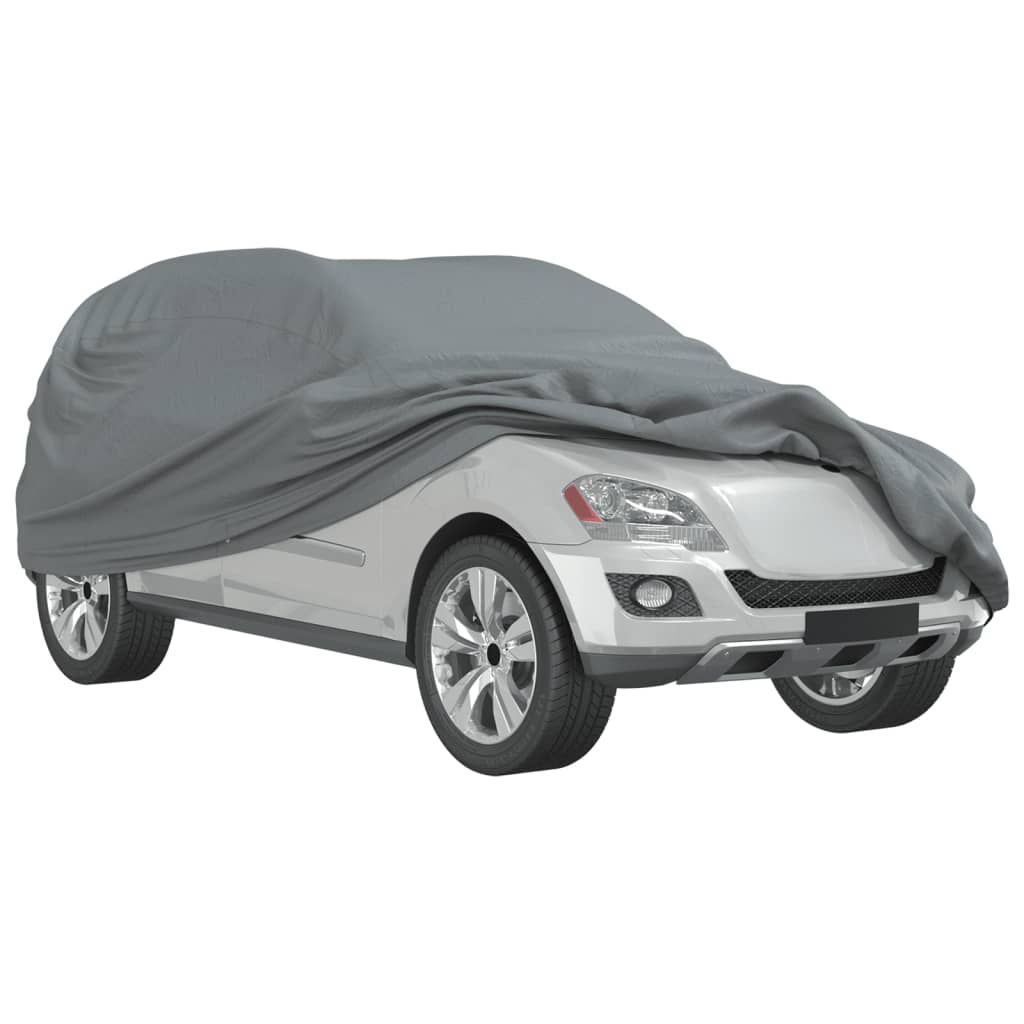 Autoabdeckung für SUV Voll Grau L Vliesstoff - Premium Kfz-Abdeckplanen - Just €39.90! Shop now at homesales4u
