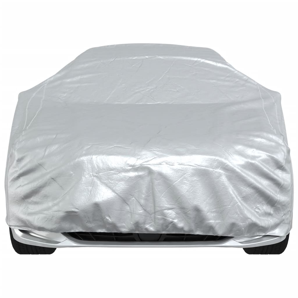 Autoabdeckung für Limousine Schnallenriemen Voll Silbern M PEVA - Premium Kfz-Abdeckplanen - Just €37.27! Shop now at homesales4u