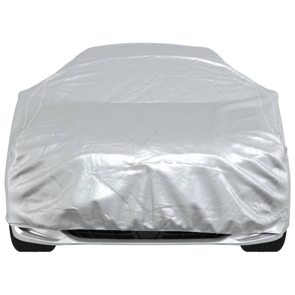 Autoabdeckung Limousine Schnallenriemen Voll Silbern XXL PEVA - Premium Kfz-Abdeckplanen - Just €44.70! Shop now at homesales4u