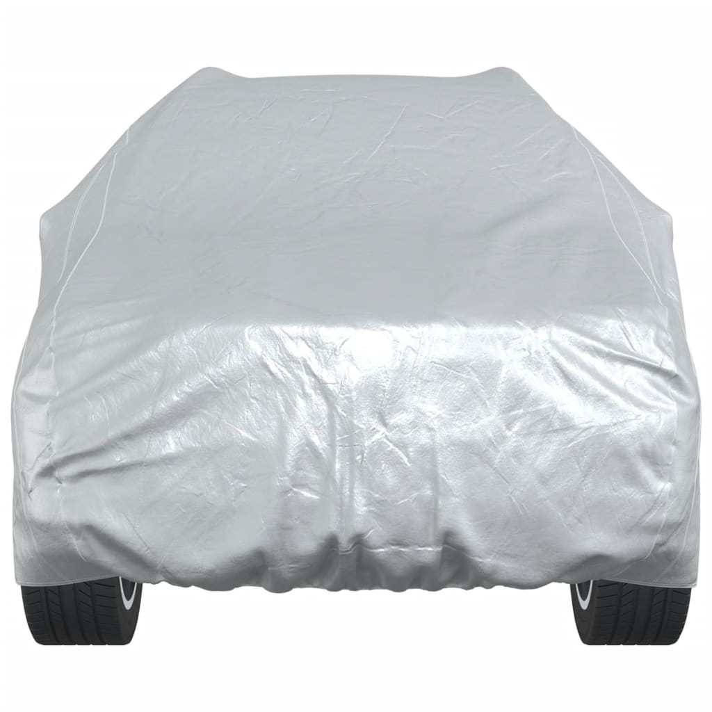 Autoabdeckung für SUV mit Schnallenriemen Voll Silbern M PEVA - Premium Kfz-Abdeckplanen - Just €50.50! Shop now at homesales4u
