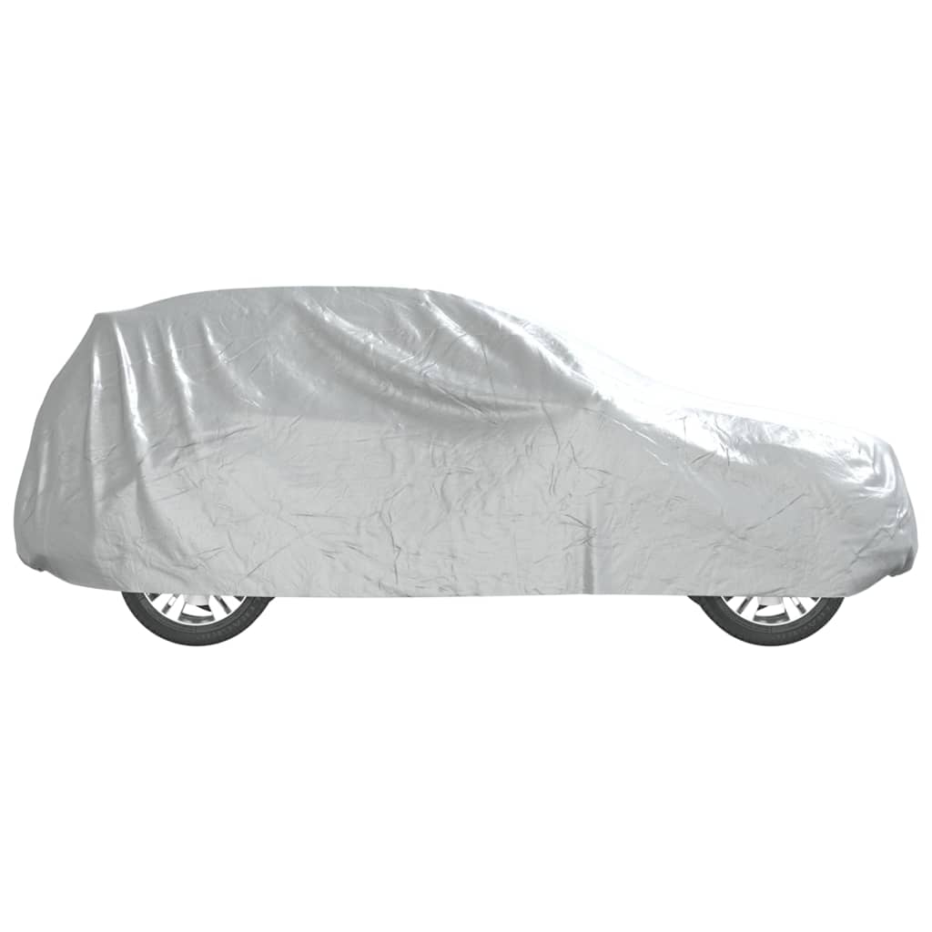 Autoabdeckung für SUV mit Schnallenriemen Voll Silbern M PEVA - Premium Kfz-Abdeckplanen - Just €50.50! Shop now at homesales4u