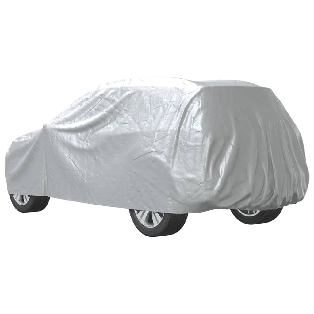 Autoabdeckung für SUV mit Schnallenriemen Voll Silbern XL PEVA - Premium Kfz-Abdeckplanen - Just €55.95! Shop now at homesales4u
