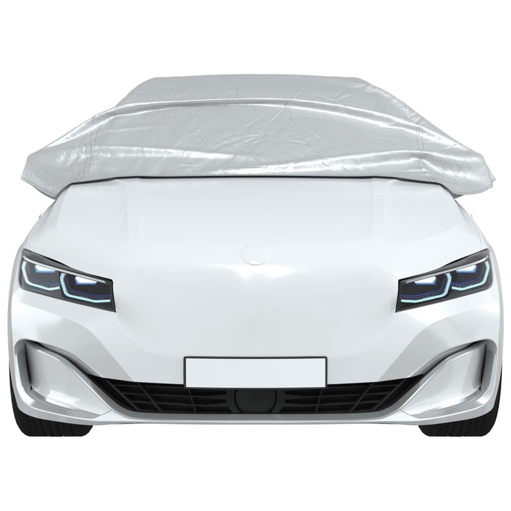 Autoabdeckung Halbgarage mit Haken Silbern M PEVA - Premium Kfz-Abdeckplanen - Just €26.40! Shop now at homesales4u