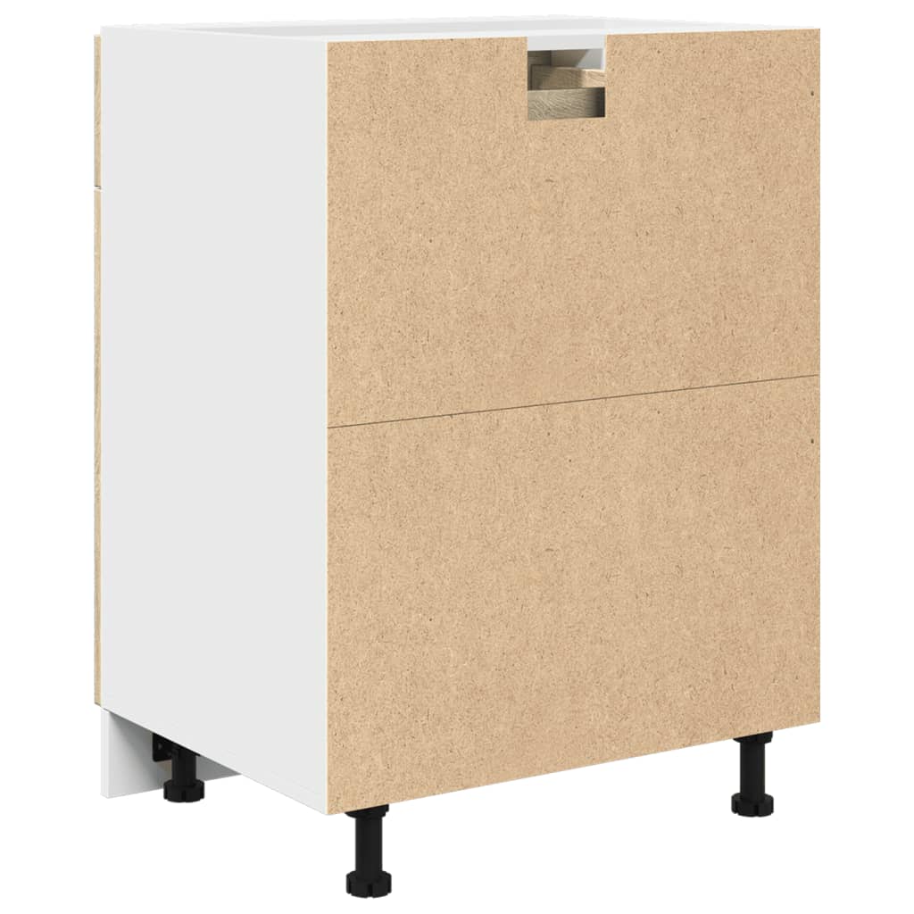 Schubunterschrank Lyon Sonoma-Eiche 60x46x81,5 cm Holzwerkstoff - Premium Küchenschränke - Just €99.57! Shop now at homesales4u
