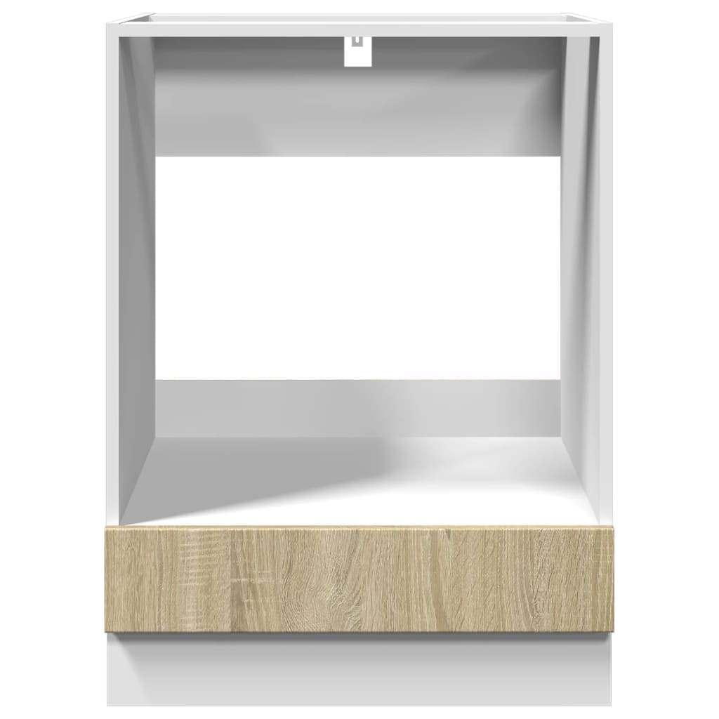 Herdumbauschrank Sonoma-Eiche 60x46x81,5 cm Holzwerkstoff - Premium Küchenschränke - Just €78.05! Shop now at homesales4u