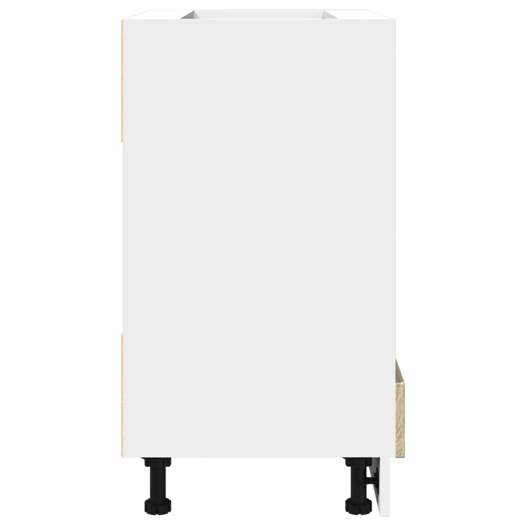Herdumbauschrank Sonoma-Eiche 60x46x81,5 cm Holzwerkstoff - Premium Küchenschränke - Just €78.05! Shop now at homesales4u