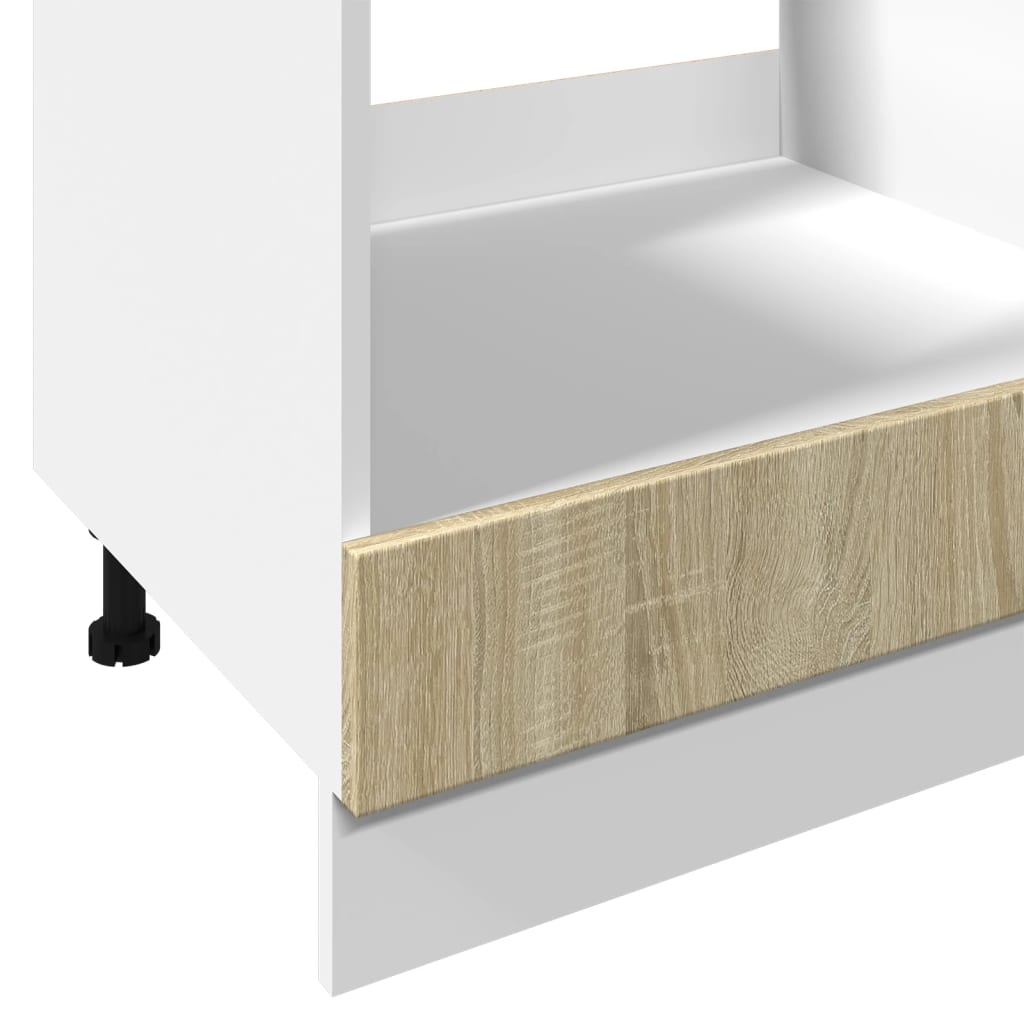 Herdumbauschrank Sonoma-Eiche 60x46x81,5 cm Holzwerkstoff - Premium Küchenschränke - Just €78.05! Shop now at homesales4u