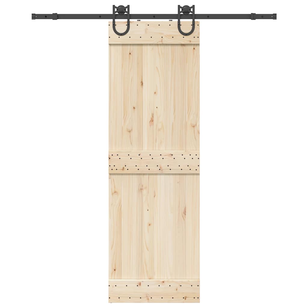 Schiebetürbeschlag-Set 183 cm Stahl Schwarz - Premium Türbeschläge & -klingeln - Just €51.73! Shop now at homesales4u