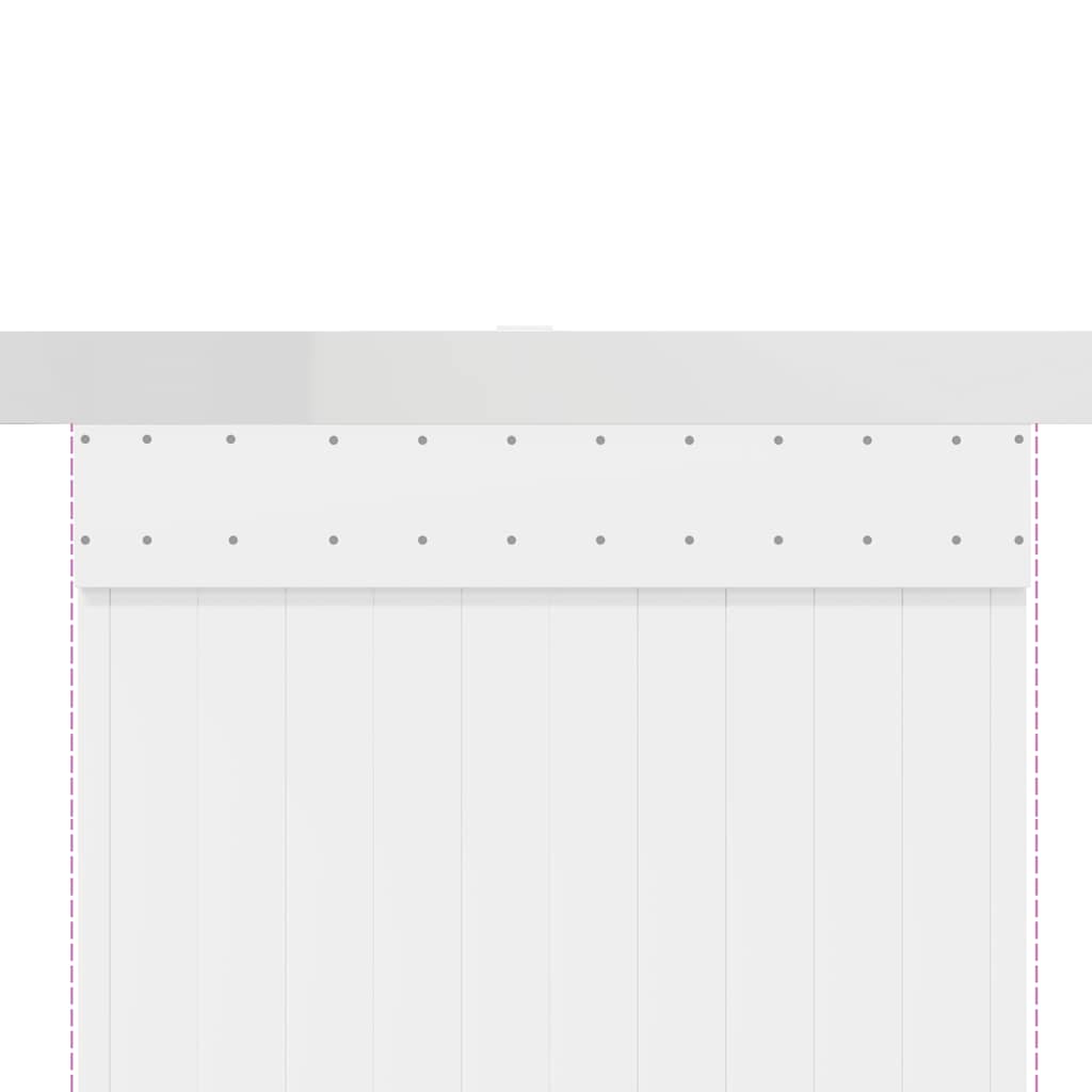 Schiebetürbeschlag-Set 183 cm Aluminiumlegierung Silbern - Premium Türbeschläge & -klingeln - Just €59.11! Shop now at homesales4u