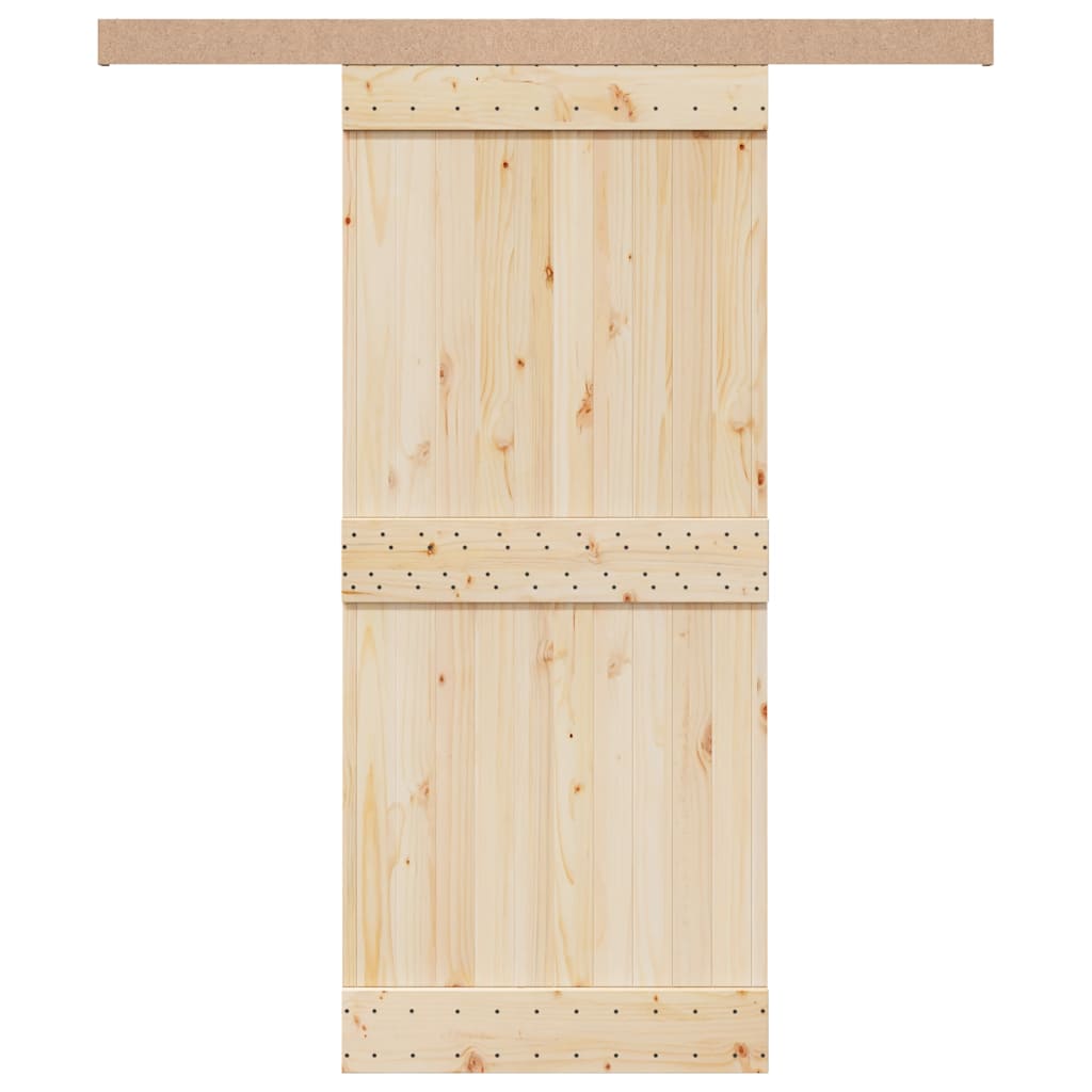 Schiebetürbeschlag-Set 183 cm Aluminiumlegierung Silbern - Premium Türbeschläge & -klingeln - Just €54.58! Shop now at homesales4u