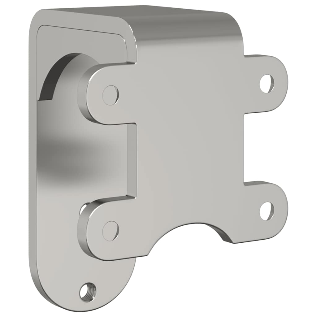 Scheunentür-Bypass-Halterungen für Rundschienen 4Stk. Edelstahl - Premium Türbeschläge & -klingeln - Just €87.73! Shop now at homesales4u