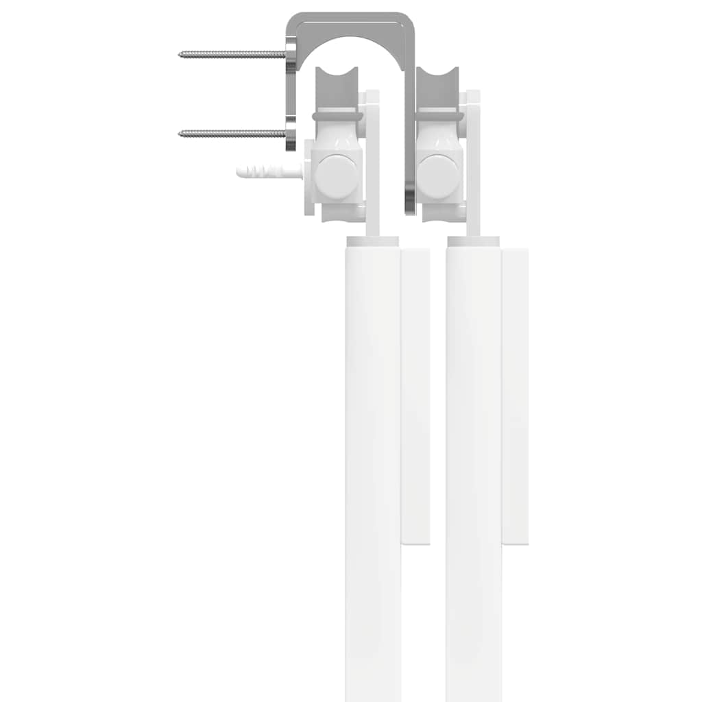 Scheunentür-Bypass-Halterungen für Rundschienen 4Stk. Edelstahl - Premium Türbeschläge & -klingeln - Just €87.73! Shop now at homesales4u