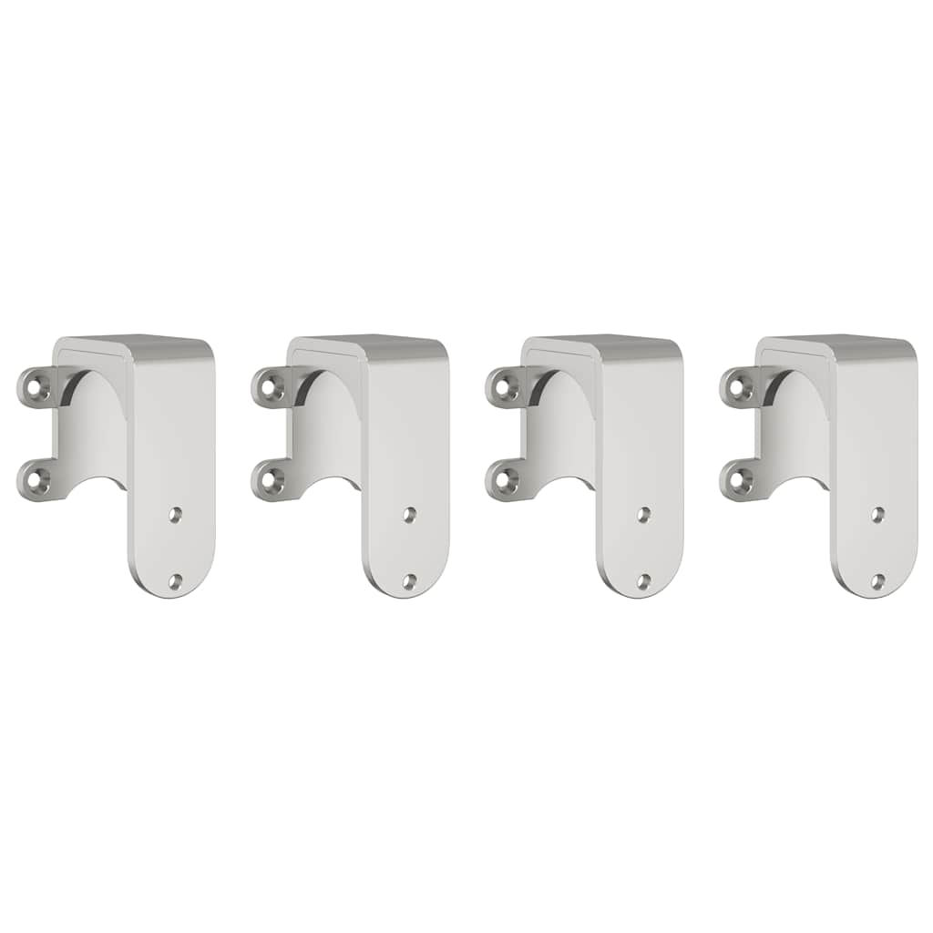 Schiebetür-Beschlagsatz 200 cm Edelstahl Silbern - Premium Türbeschläge & -klingeln - Just €319.20! Shop now at homesales4u