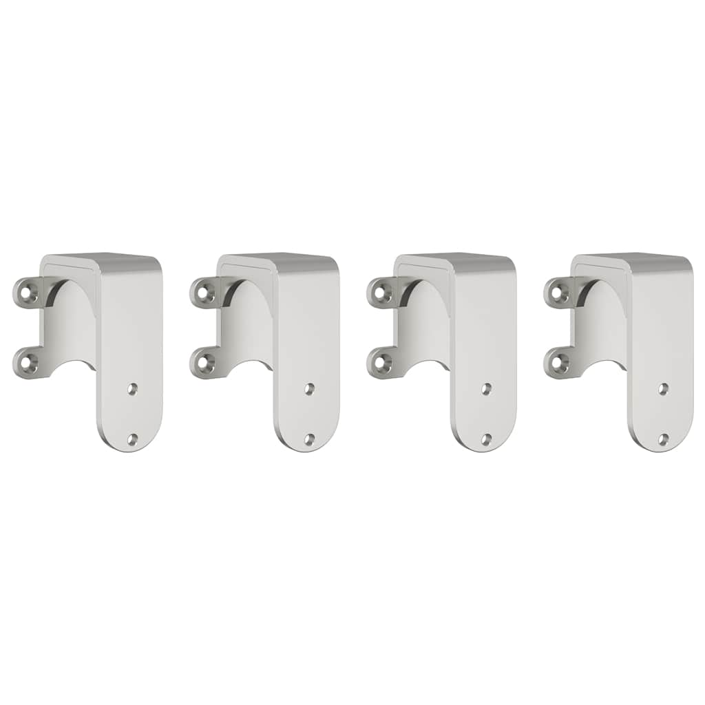 Schiebetür-Beschlagsatz 183 cm Edelstahl Silbern - Premium Türbeschläge & -klingeln - Just €262.14! Shop now at homesales4u