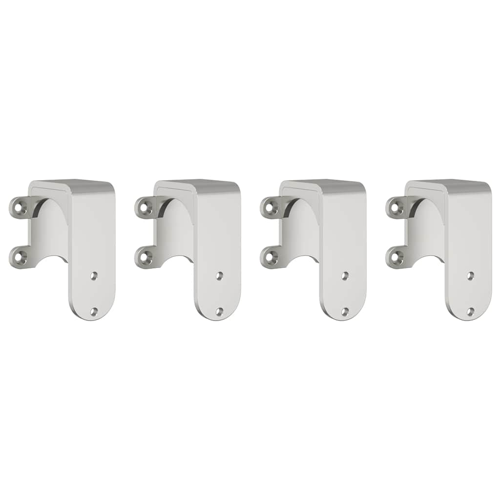 Schiebetür-Beschlagsatz 366 cm Edelstahl Silbern - Premium Türbeschläge & -klingeln - Just €714.29! Shop now at homesales4u