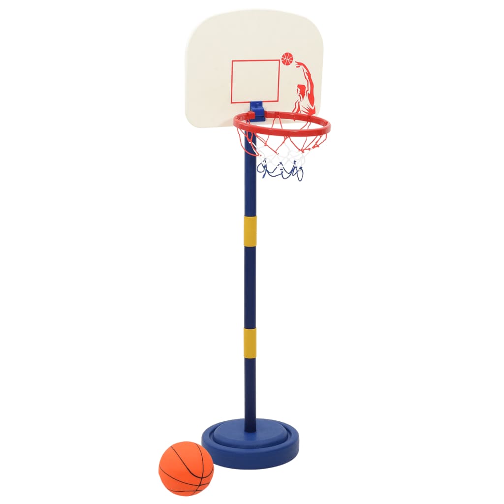 Basketballkorb mit Ständer, Ball & Pumpe Verstellbar 90/121 cm - Premium Kinder-Basketball-Sets - Just €58.94! Shop now at homesales4u