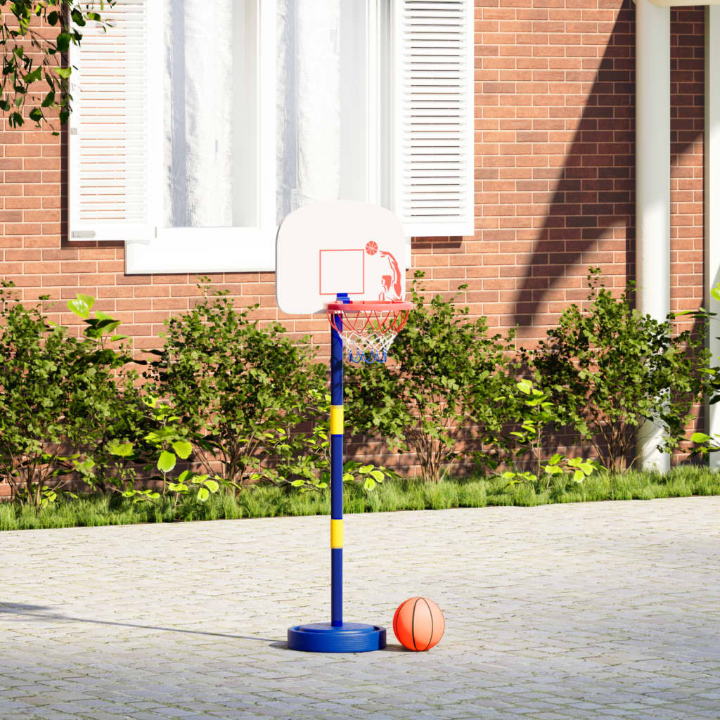 Basketballkorb mit Ständer, Ball & Pumpe Verstellbar 90/121 cm - Premium Kinder-Basketball-Sets - Just €58.94! Shop now at homesales4u