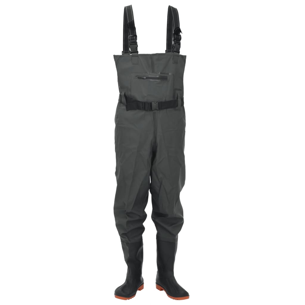 Wathose mit Stiefeln und Gürtel Dunkelgrün Größe 40 - Premium Wathosen für Angler & Jäger - Just €50.36! Shop now at homesales4u