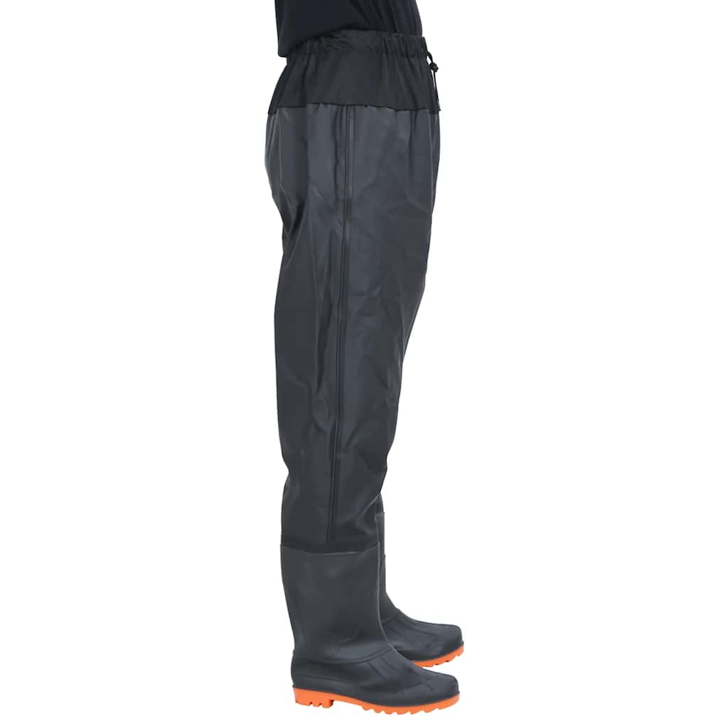 Hüftwathose mit Stiefeln Schwarz Größe 39 - Premium Wathosen für Angler & Jäger - Just €48.68! Shop now at homesales4u