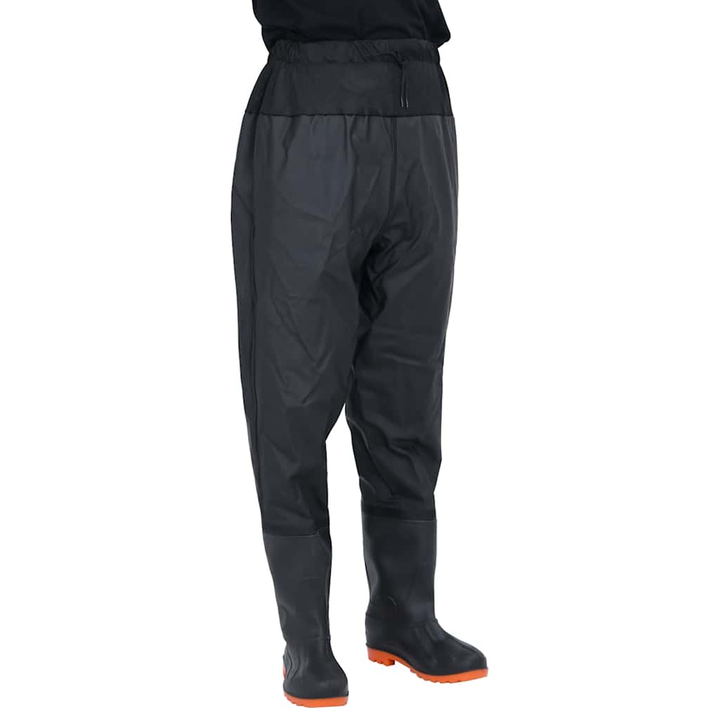 Hüftwathose mit Stiefeln Schwarz Größe 44 - Premium Wathosen für Angler & Jäger - Just €43.47! Shop now at homesales4u