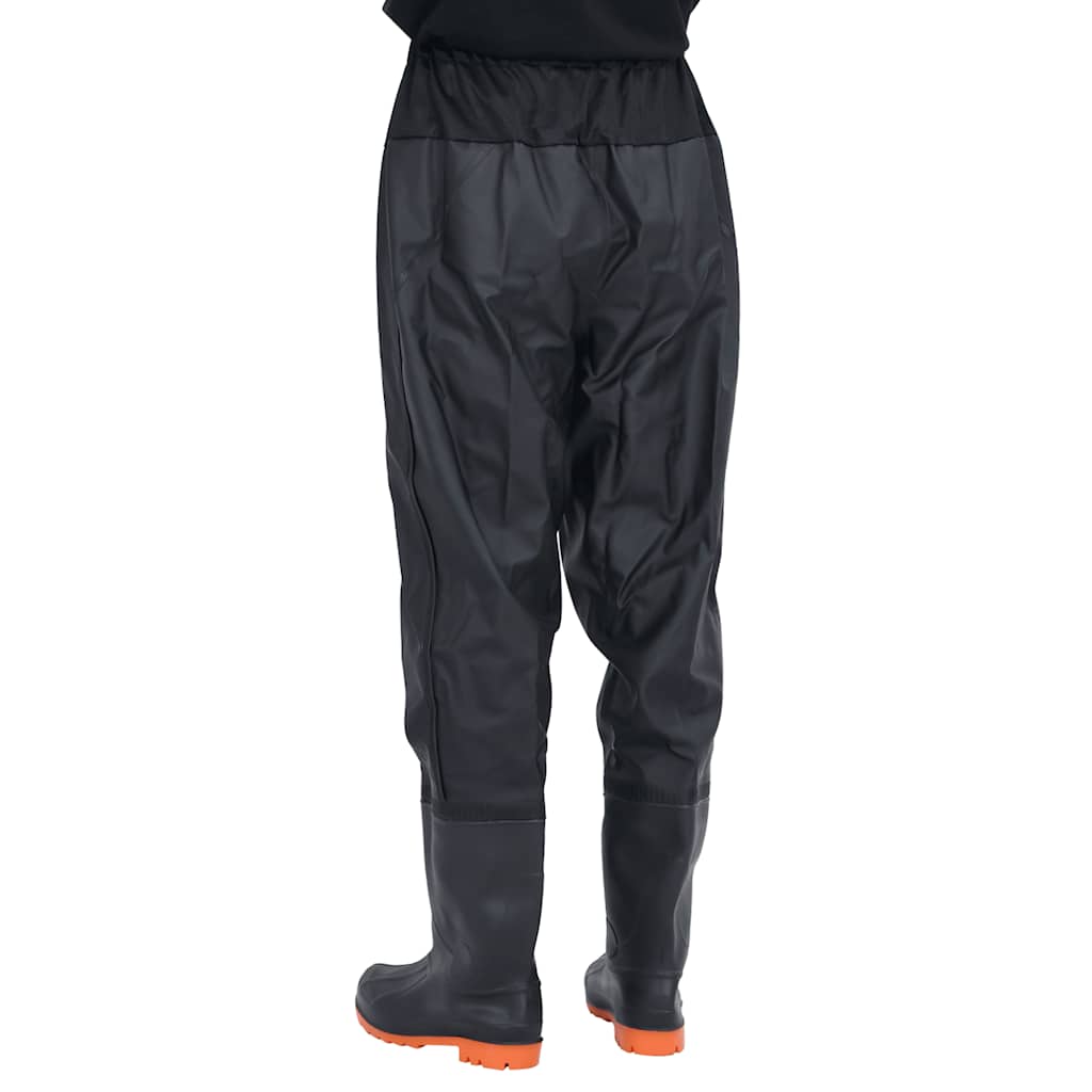 Hüftwathose mit Stiefeln Schwarz Größe 44 - Premium Wathosen für Angler & Jäger - Just €43.47! Shop now at homesales4u