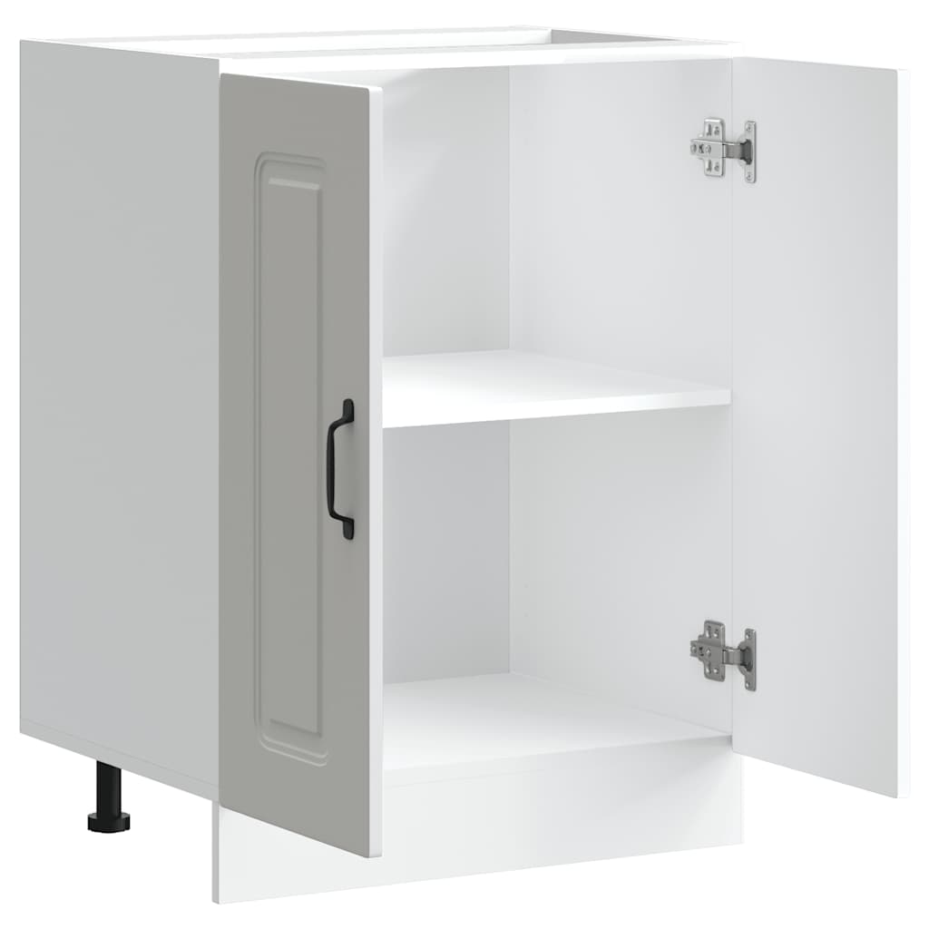 Spülenunterschrank Kalmar Weiß 60x46x81,5 cm Holzwerkstoff - Premium Küchenschränke - Just €98.07! Shop now at homesales4u
