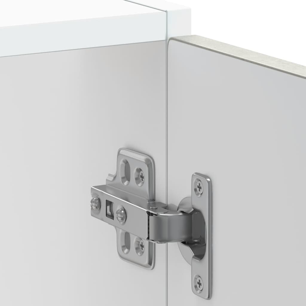 Spülenunterschrank Kalmar Betongrau 60x46x81,5 cm Holzwerkstoff - Premium Küchenschränke - Just €88.40! Shop now at homesales4u