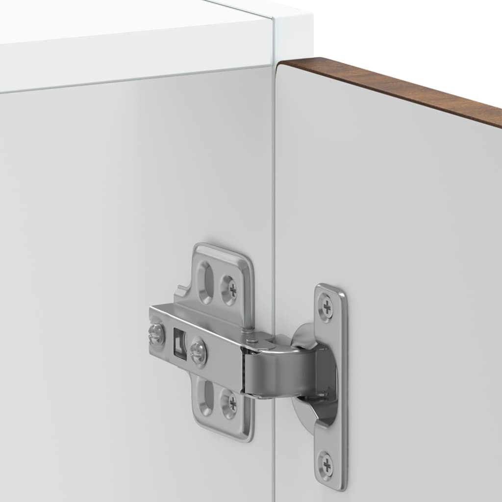 Spülenunterschrank Kalmar Räuchereiche 60x46x81,5 cm - Premium Küchenschränke - Just €94.64! Shop now at homesales4u