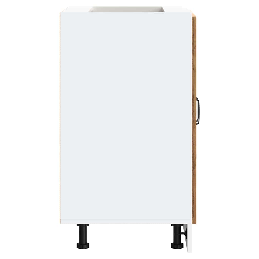 Spülenunterschrank Kalmar Altholz-Optik 60x46x81,5 cm - Premium Küchenschränke - Just €94.33! Shop now at homesales4u
