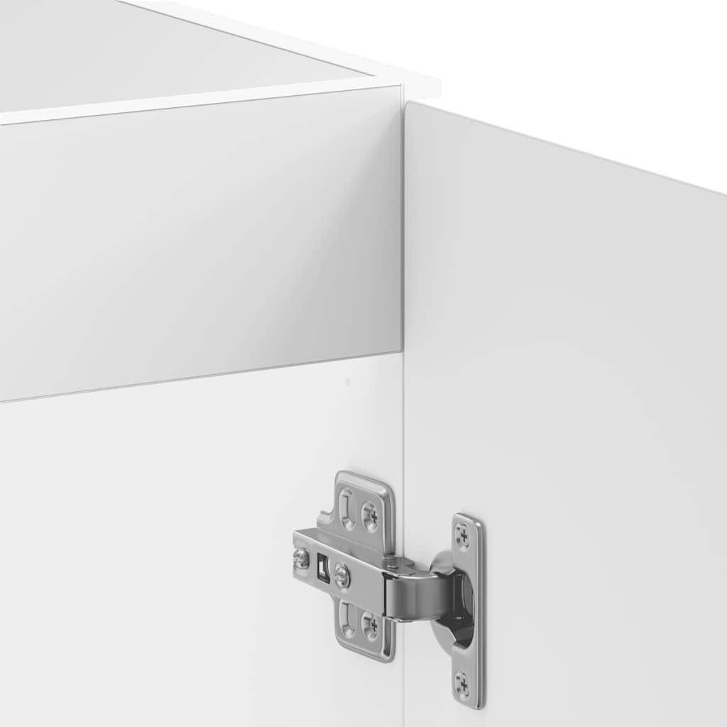 Spülenunterschrank Kalmar Weiß 80x46x81,5 cm Holzwerkstoff - Premium Küchenschränke - Just €95.08! Shop now at homesales4u