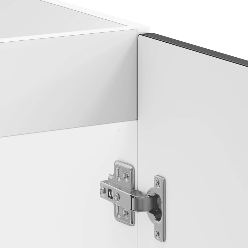 Spülenunterschrank Kalmar Schwarz 80x46x81,5 cm Holzwerkstoff - Premium Küchenschränke - Just €99.63! Shop now at homesales4u