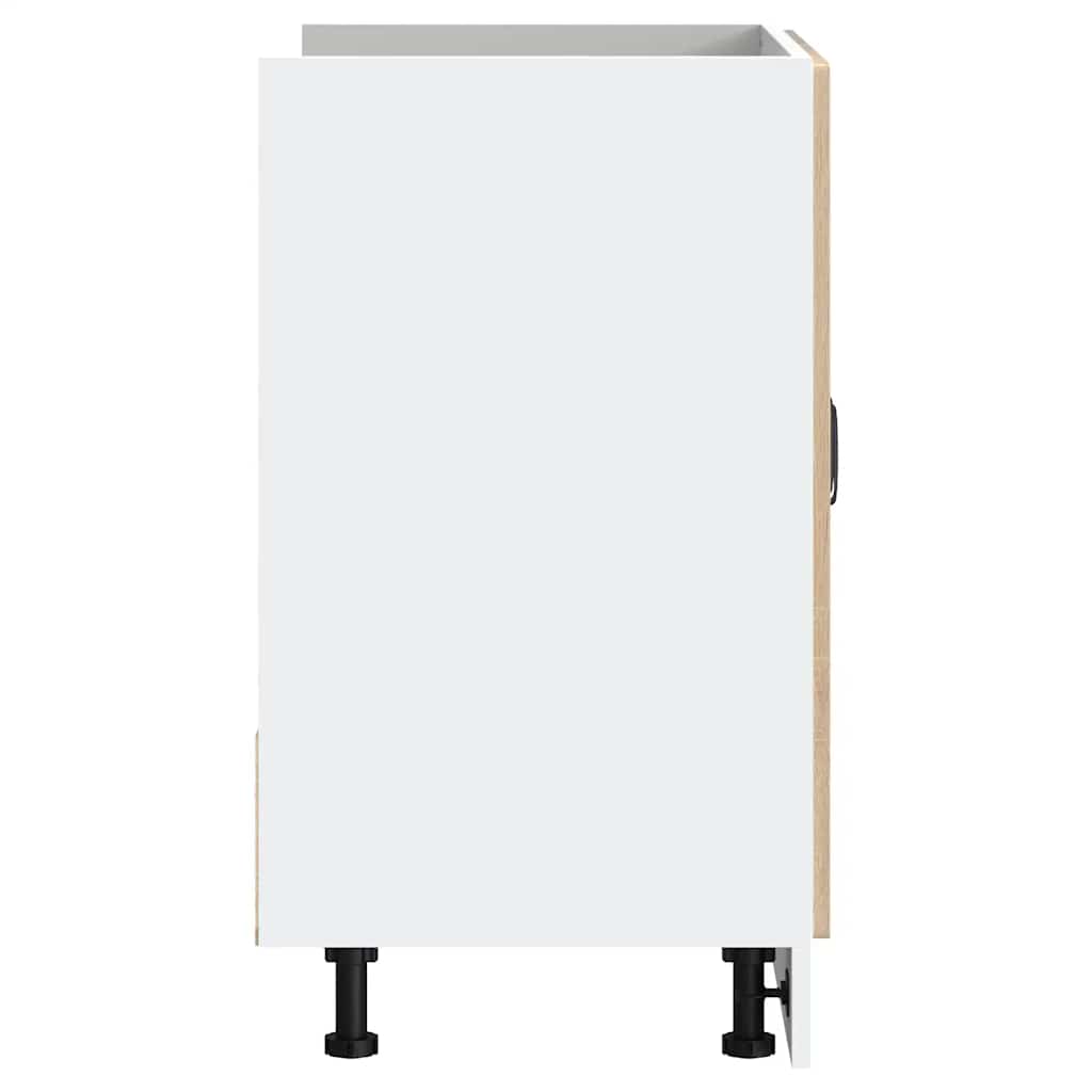 Spülenunterschrank Kalmar Sonoma-Eiche 80x46x81,5 cm - Premium Küchenschränke - Just €83.37! Shop now at homesales4u