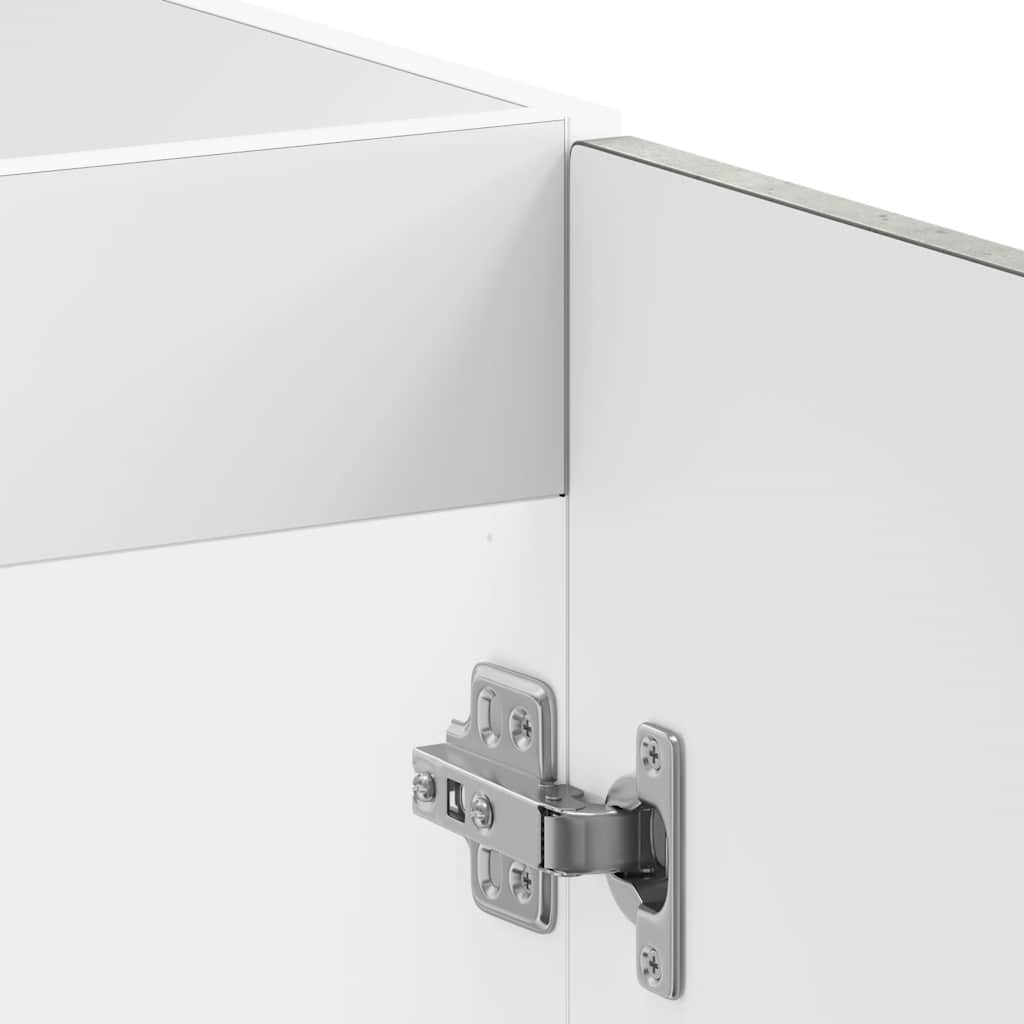 Spülenunterschrank Kalmar Betongrau 80x46x81,5 cm Holzwerkstoff - Premium Küchenschränke - Just €86.92! Shop now at homesales4u