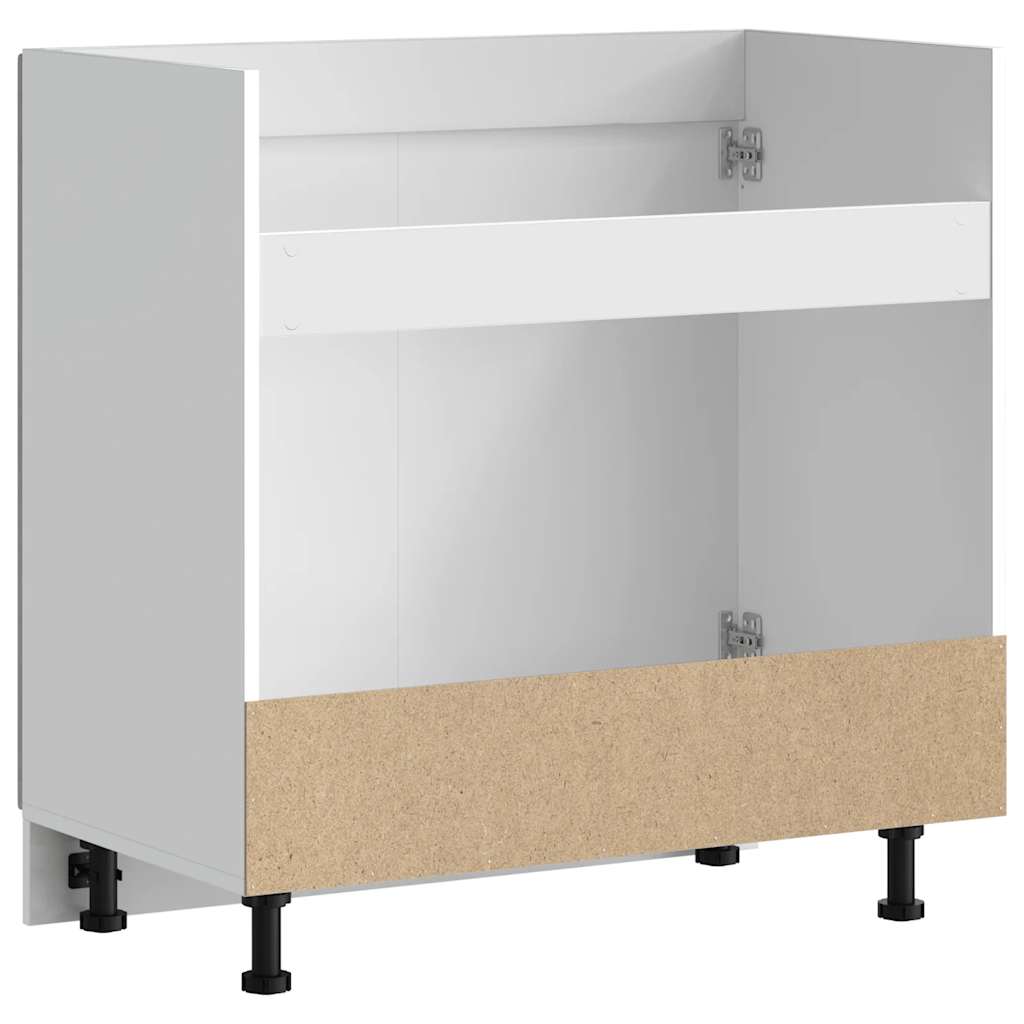 Spülenunterschrank Kalmar Grau Sonoma 80x46x81,5 cm - Premium Küchenschränke - Just €90.11! Shop now at homesales4u