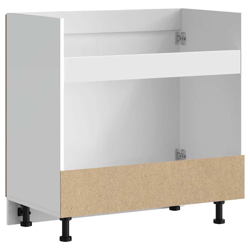 Spülenunterschrank Kalmar Altholz-Optik 80x46x81,5 cm - Premium Küchenschränke - Just €92.86! Shop now at homesales4u