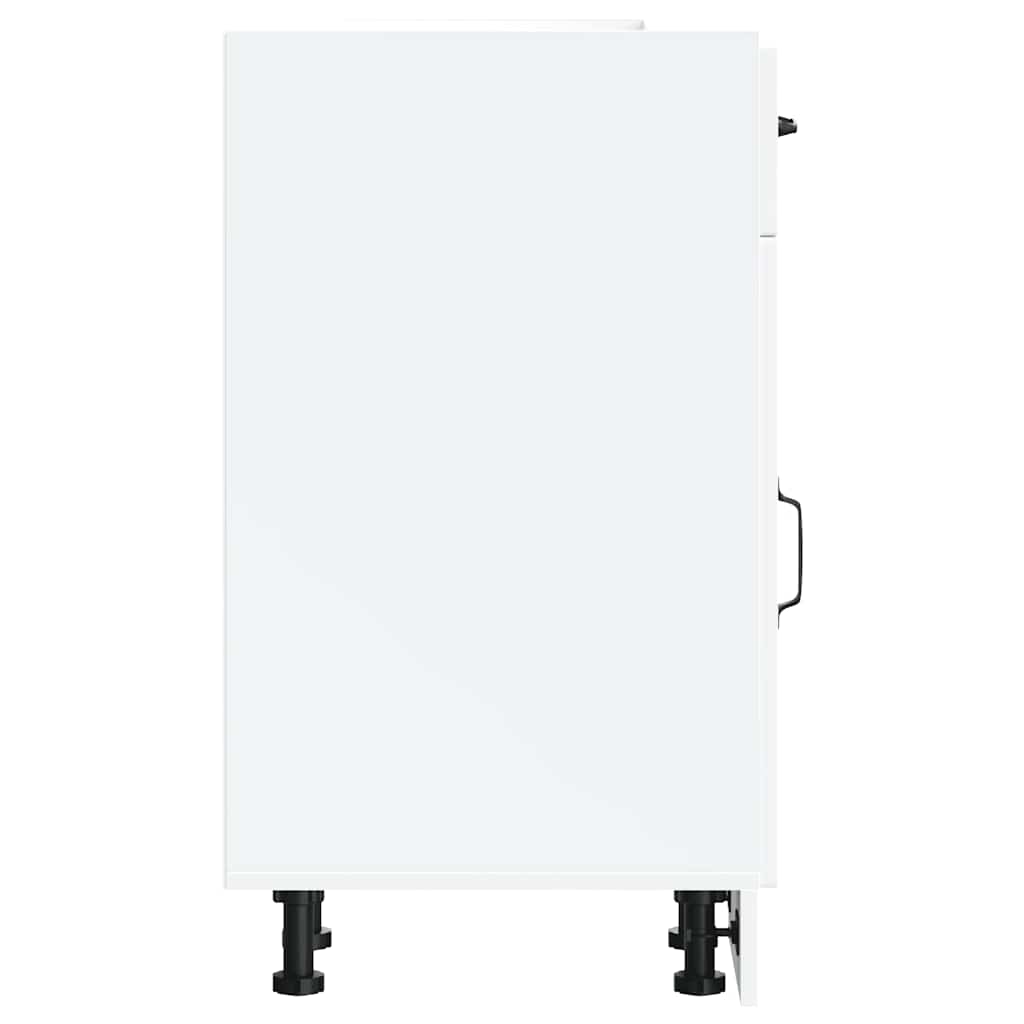 Küchenunterschrank Kalmar Weiß Holzwerkstoff - Premium Küchenschränke - Just €82.15! Shop now at homesales4u