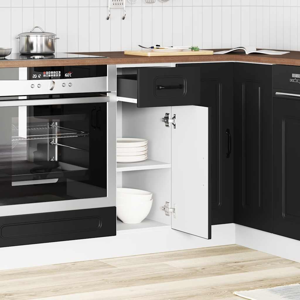 Küchenunterschrank Kalmar Schwarz Holzwerkstoff - Premium Küchenschränke - Just €78.48! Shop now at homesales4u