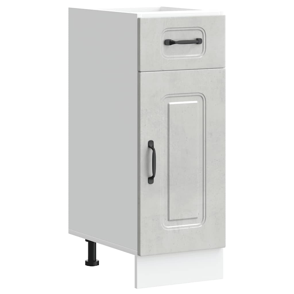Küchenunterschrank Kalmar Betongrau Holzwerkstoff - Premium Küchenschränke - Just €76.19! Shop now at homesales4u