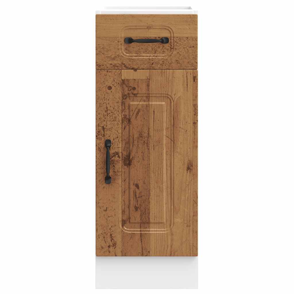 Küchenunterschrank Kalmar Altholz-Optik Holzwerkstoff - Premium Küchenschränke - Just €76.30! Shop now at homesales4u