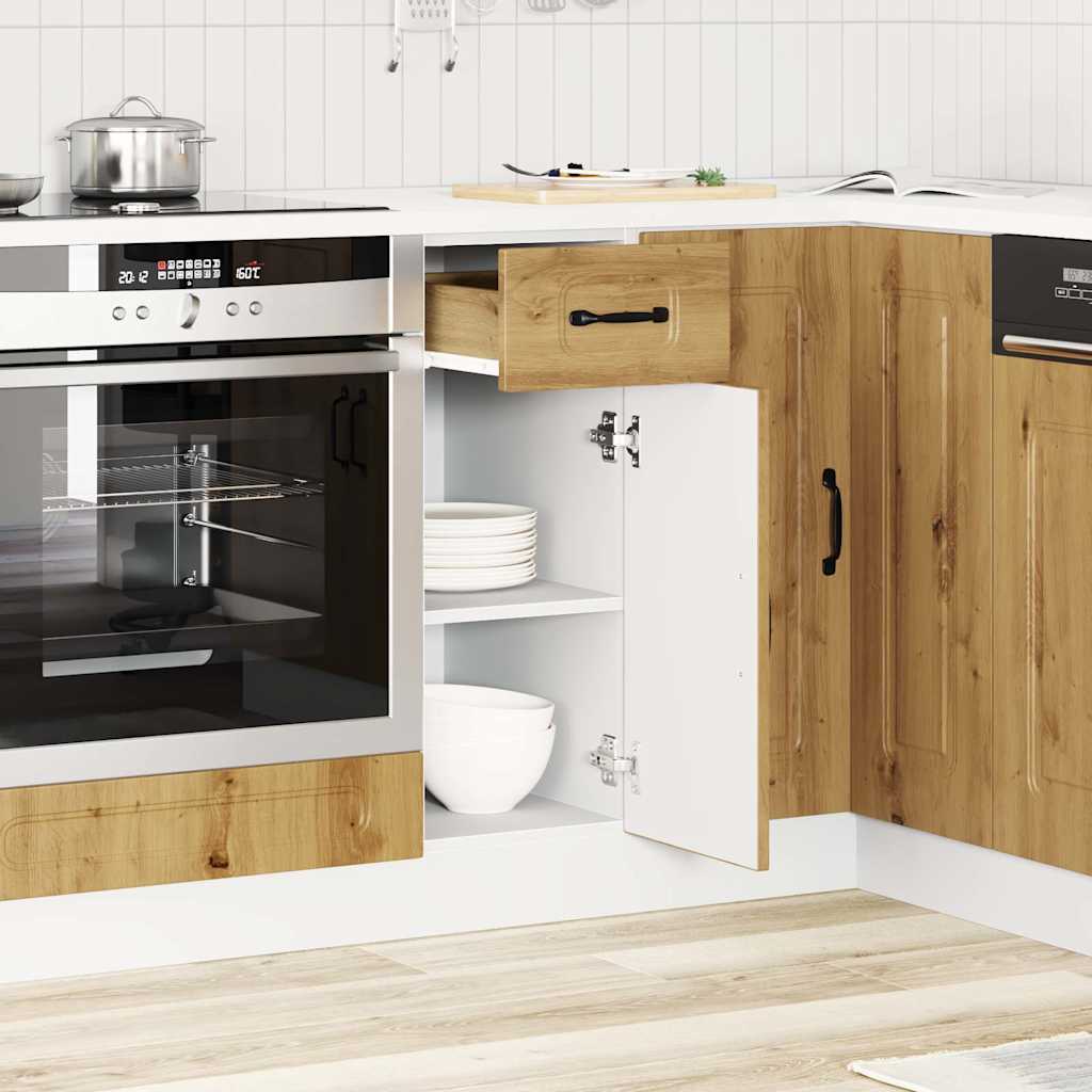 Küchenunterschrank Kalmar Artisan-Eiche Holzwerkstoff - Premium Küchenschränke - Just €72.11! Shop now at homesales4u