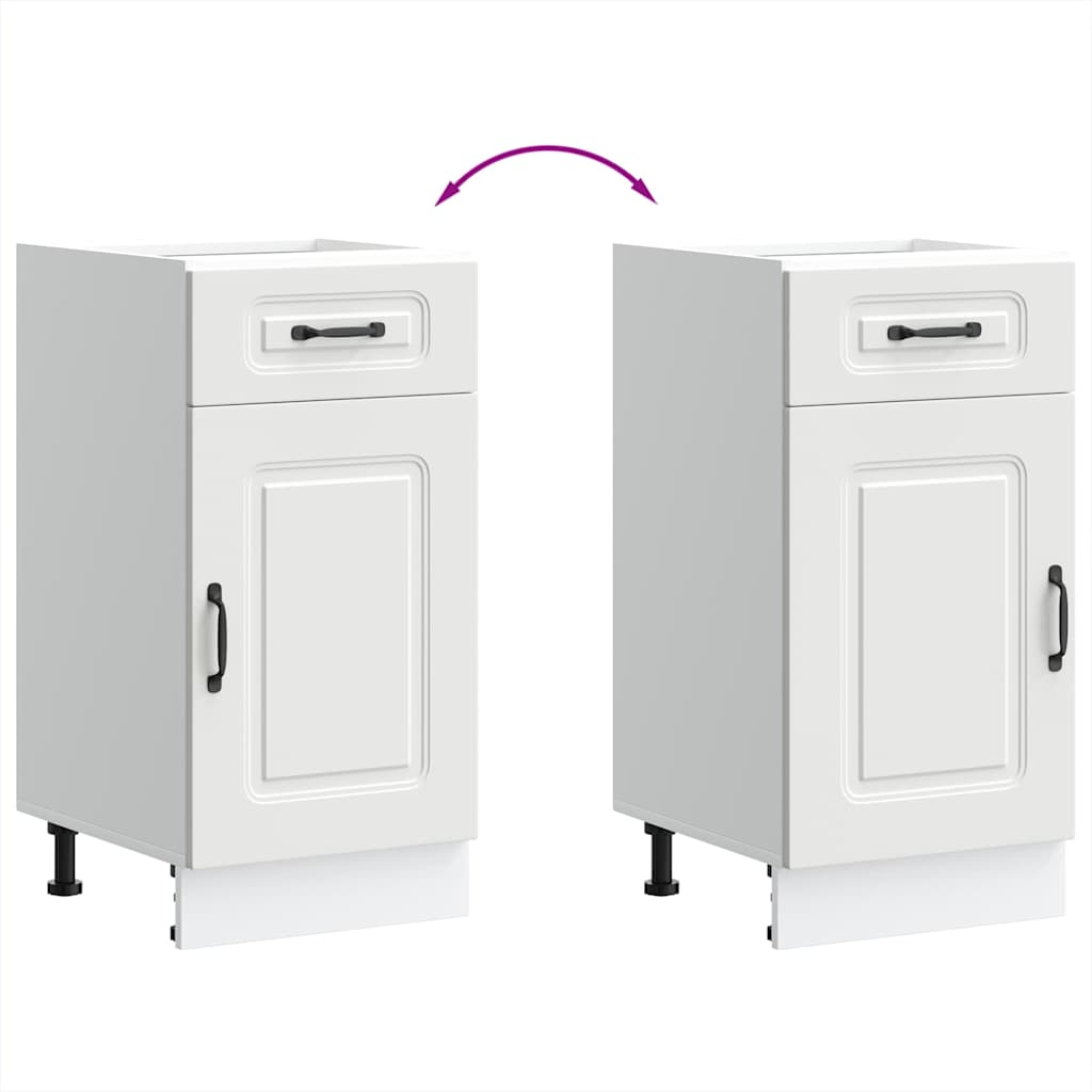 Küchenunterschrank Kalmar Weiß Holzwerkstoff - Premium Küchenschränke - Just €98.98! Shop now at homesales4u
