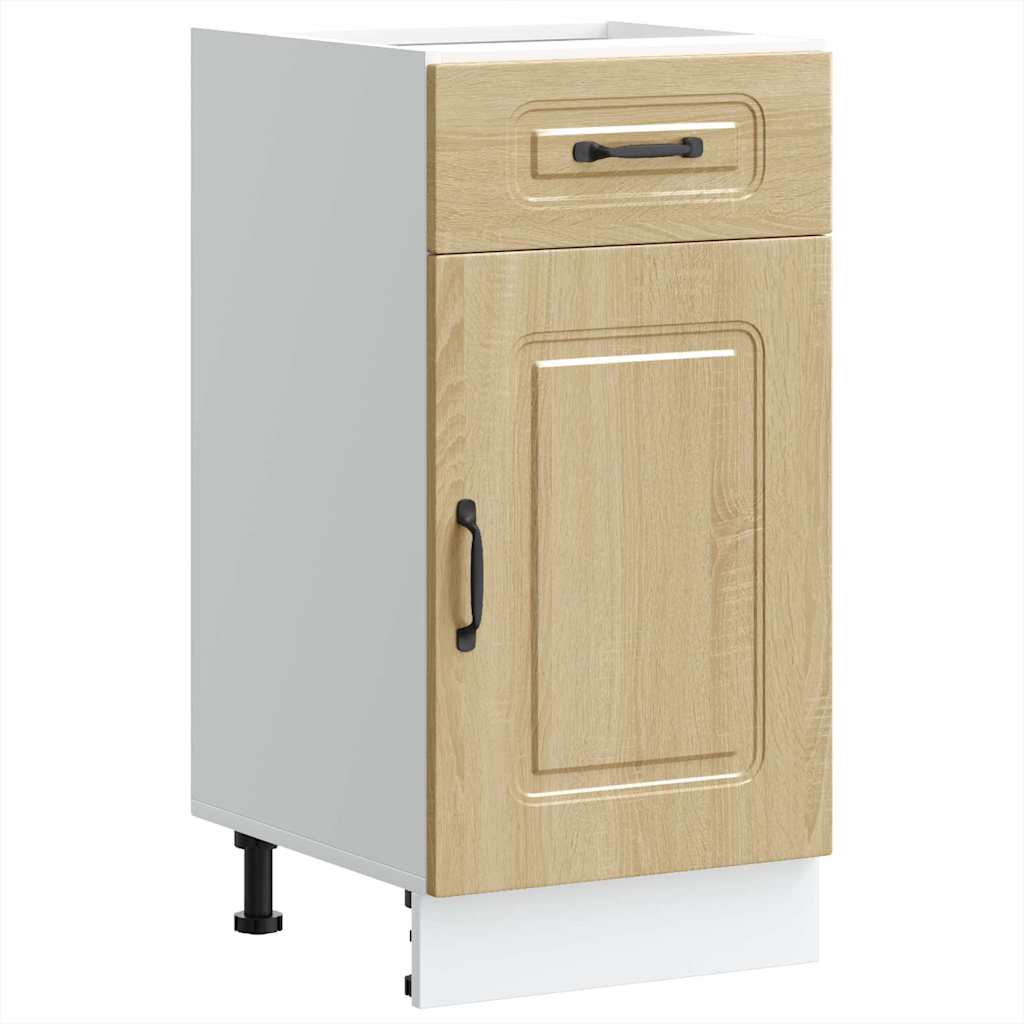 Küchenunterschrank Kalmar Sonoma-Eiche Holzwerkstoff - Premium Küchenschränke - Just €89.61! Shop now at homesales4u
