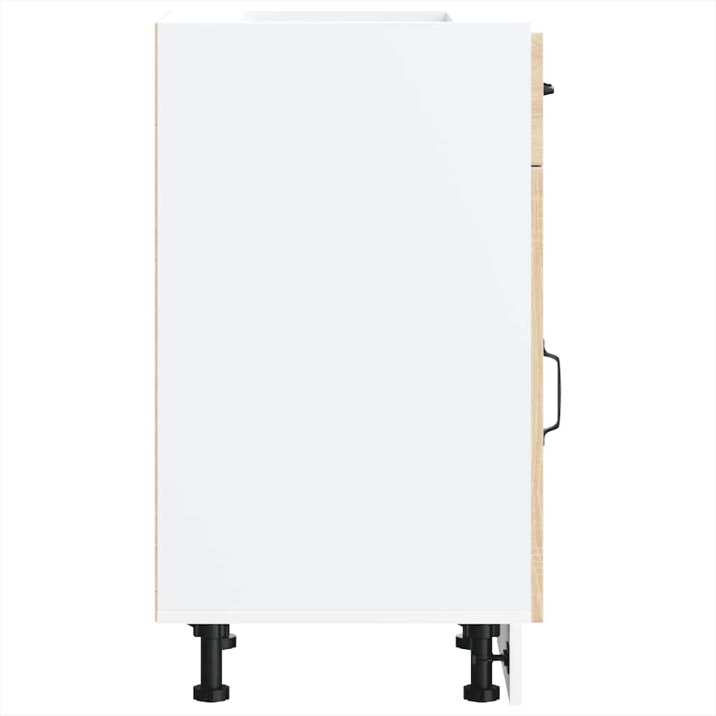 Küchenunterschrank Kalmar Sonoma-Eiche Holzwerkstoff - Premium Küchenschränke - Just €89.61! Shop now at homesales4u