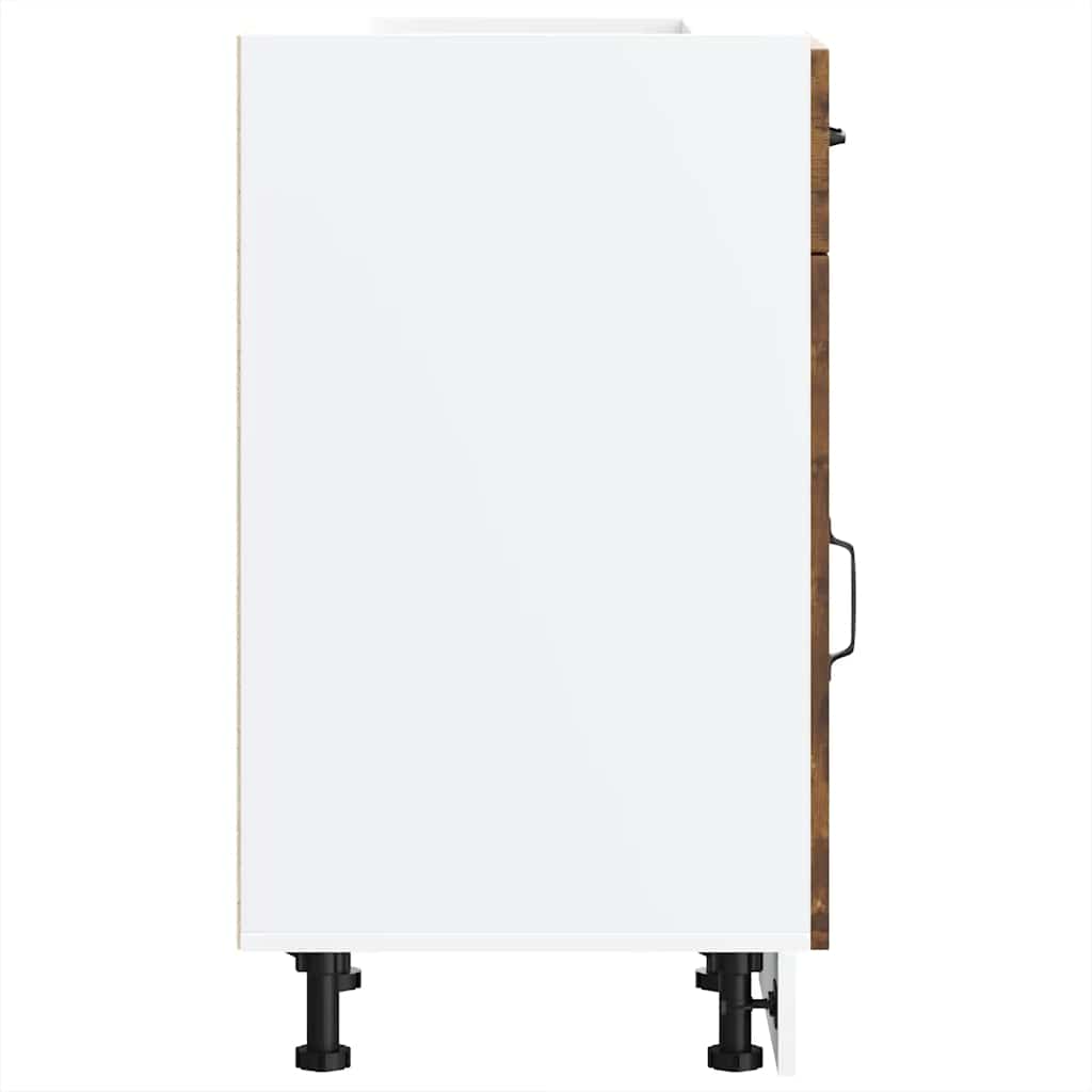 Küchenunterschrank Kalmar Räuchereiche Holzwerkstoff - Premium Küchenschränke - Just €95.59! Shop now at homesales4u
