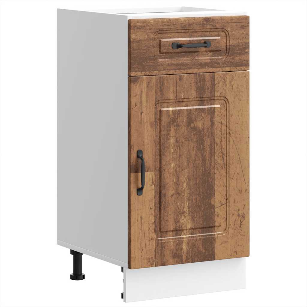 Küchenunterschrank Kalmar Altholz-Optik Holzwerkstoff - Premium Küchenschränke - Just €92.54! Shop now at homesales4u