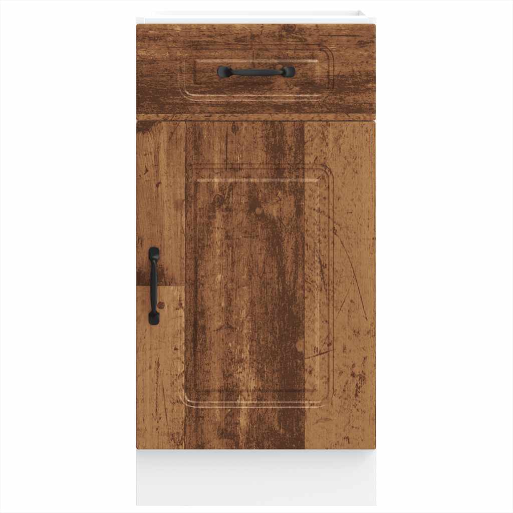 Küchenunterschrank Kalmar Altholz-Optik Holzwerkstoff - Premium Küchenschränke - Just €92.54! Shop now at homesales4u