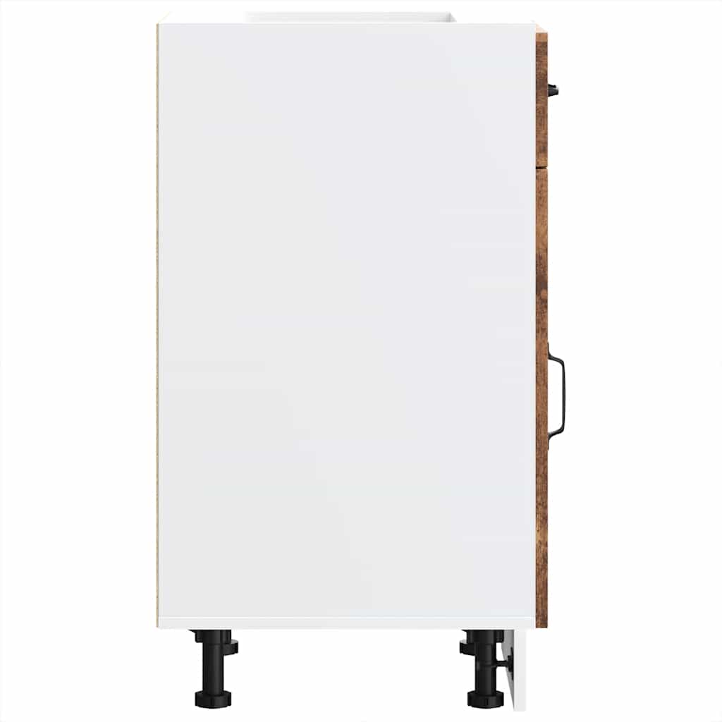 Küchenunterschrank Kalmar Altholz-Optik Holzwerkstoff - Premium Küchenschränke - Just €92.54! Shop now at homesales4u